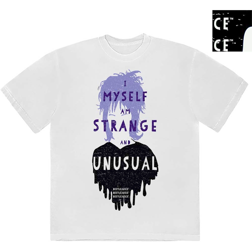 Beetlejuice - I Myself Tshirt Homme - Blanc